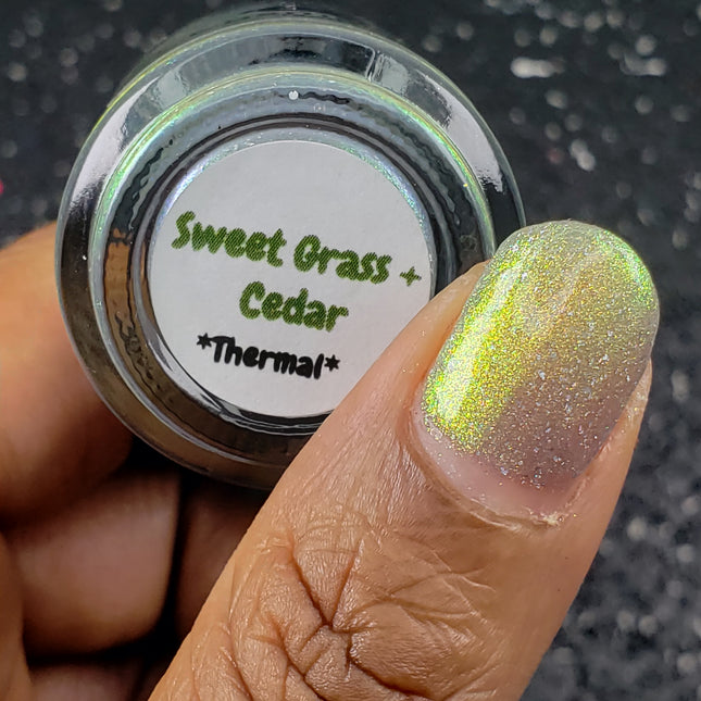 Sweetgrass + Cedar (Thermal) - Anishinaabe Quad